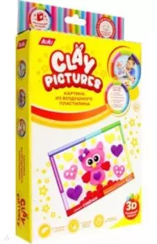 Картина из пластилина Совенок