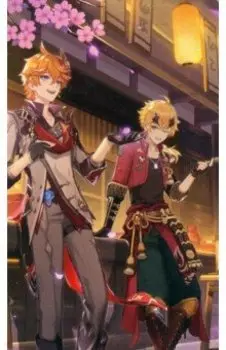 Картина по номерам Геншин. Путь Тайсё