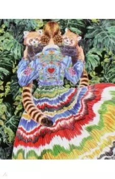 Картина по номерам Панда в моде