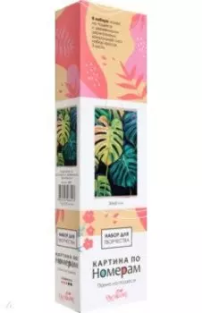 Картина по номерам Панно Тропическая свежесть