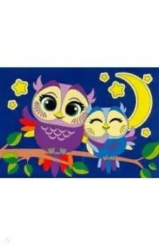 Картина по номерам Совушки
