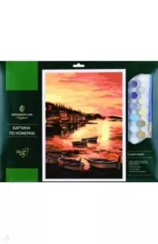 Картина по номерам Залив, А3