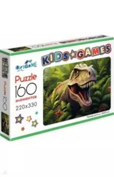 Kids Games. Пазл-160. Динозавр