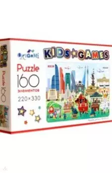 Kids Games. Пазл-160 Города. Москва