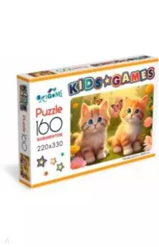 Kids Games. Пазл-160. Котята