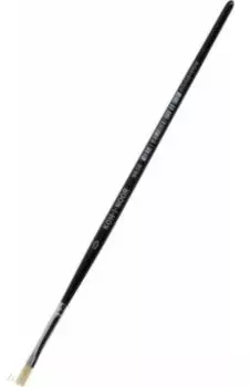 Кисть №0, щетина, плоская