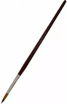 Кисть художественная № 6, синтетика, круглая