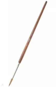 Кисть колонок № 04, круглая