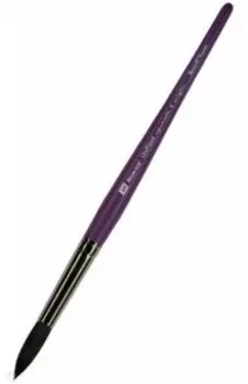 Кисть синтетика круглая для акварели и акрила №10