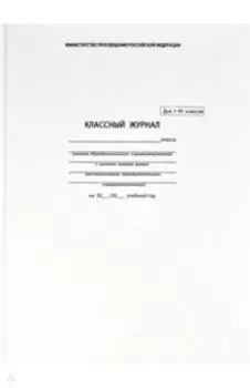 Классный журнал для 1-4 классов (5191)