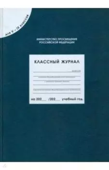 Классный журнал для V-IX классов