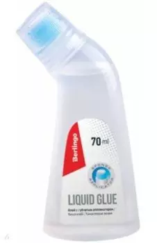 Клей канцелярский, с губчатым аппликатором, 70 мл