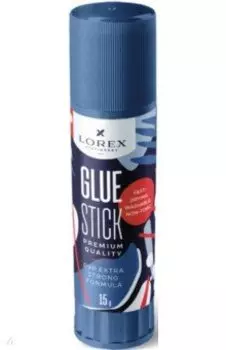 Клей-карандаш "PVP EXTRA", 15 г. (LXGSPVP-15W)