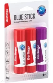 Клей-карандаш Ultra. Indicator, 3 штуки