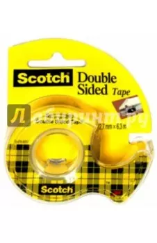 Клейкая лента 12ммх6,3м, двухсторонняя (136D 226835)