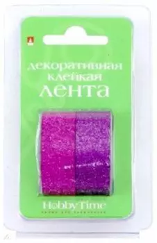 Клейкая лента декоративная. Вид 9 (15 мм х 5 м, 2 дизайна) (2-439/09)