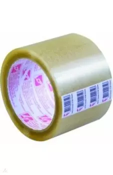 Клейкая лента упаковочная, прозрачная, 72 мм
