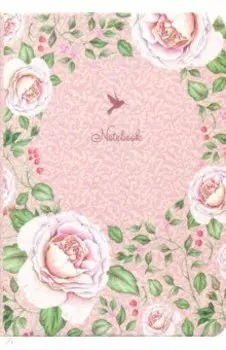 Книга для записей 80 листов, А6+ "Розы" (КЗАК6802925)