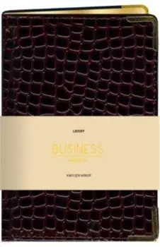 Книга для записей Iguan, 100 листов, А4, клетка, бордо