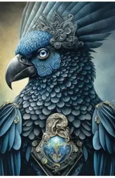 Книга для записей Волшебная птица, 100 листов, А5, клетка