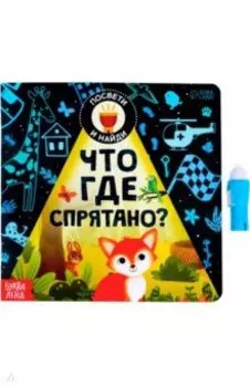 Книга с фонариком. Что где спрятано?