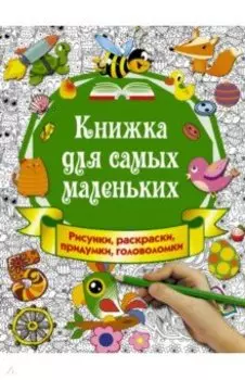 Книжка для самых маленьких. Рисунки, раскраски, придумки, головоломки