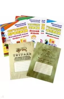 Комплект для изучения китайского языка 6 в 1