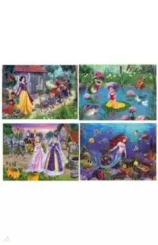 Комплект пазлов Любимые сказки