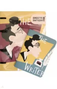 Комплект. Тетрадь (120 листов)+блокнот (32 листа) "Writer" (SET-COP-011)