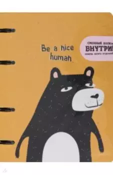 Комплект. Тетрадь и блокнот Silly. Медведь, 80 + 80 листов, клетка