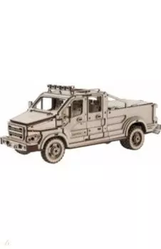 Конструктор 3D деревянный Пикап Эльтано
