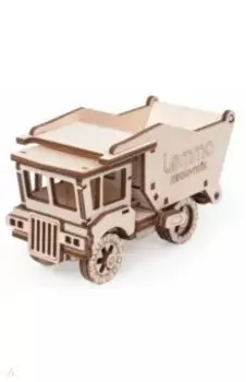 Конструктор 3D деревянный подвижный Самосвал Сэм