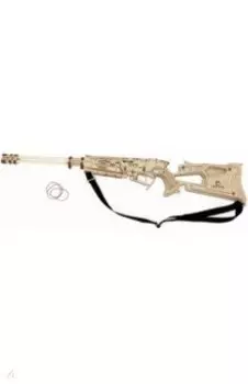 Конструктор 3D деревянный Ружье Шторм резинкострел