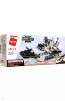 Конструктор. Боевая техника. 2в1. Военный корабль или боевой самолет