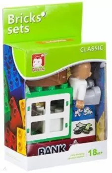 Конструктор Bricks sets. Банк, крупные детали