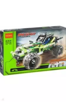 Конструктор Decool. Гоночная машина. Необитаемый, 148 деталей