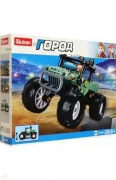 Конструктор Джип зеленый