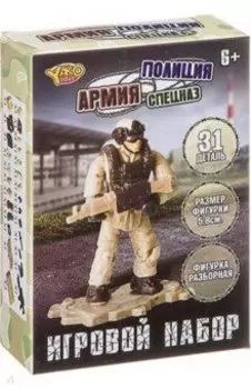 Конструктор Фигурка солдата, 31 деталь
