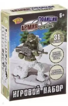 Конструктор Фигурка солдата, 31 деталь