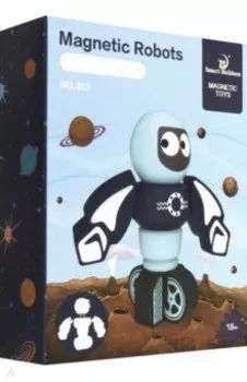 Конструктор магнитный "Робот" (317j)