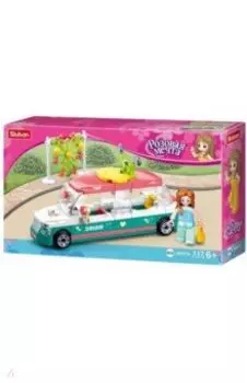 Конструктор Розовая мечта. Лимузин, 117 деталей