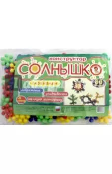 Конструктор Солнышко, 80 деталей