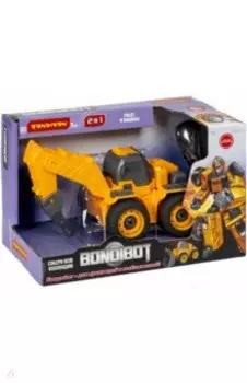 Конструктор-трансформер с отверткой 2 в 1, Экскаватор с буром