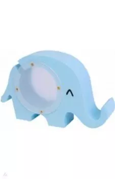 Копилка Красивый голубой слоник