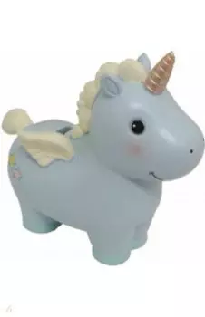 Копилка Милый единорог, голубой