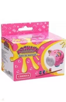 Копилка-раскраска "Свинка" (DIY077)