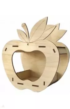 Кормушка №6 (яблоко). Набор для самостоятельной сборки (009004консс005)