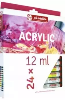 Краски акриловые Art Creation, 12 цветов, по 12 мл.