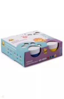 Краски пальчиковые Расти, 4 цвета