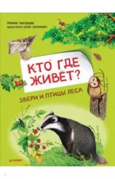 Кто где живёт? Звери и птицы леса